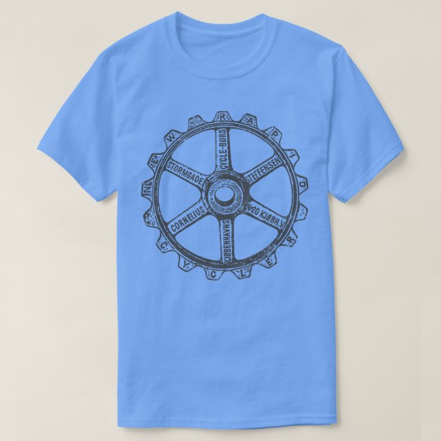 T-shirt Engin cyclable (Design devant)