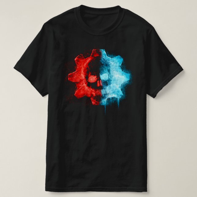 T-shirt Engins de feu et de glace 5 Omen (Design devant)