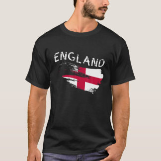 T-shirt England Football Fan English Futbol Squad Britain