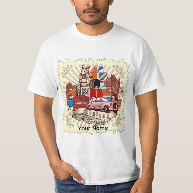 T-shirt England Forever (Devant)
