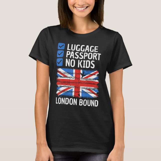 T-shirt England United Kingdom UK Travel Vacation Outfit T (Devant)