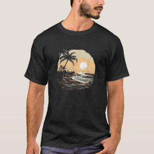 T-shirt Englewood Florida Palm Trees FL Vintage T Shirt