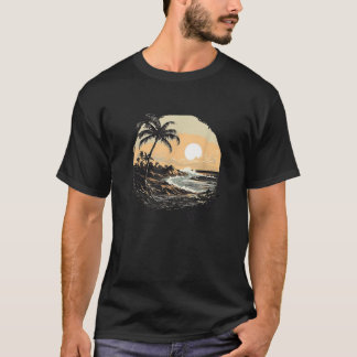 T-shirt Englewood Florida Palm Trees FL Vintage T Shirt