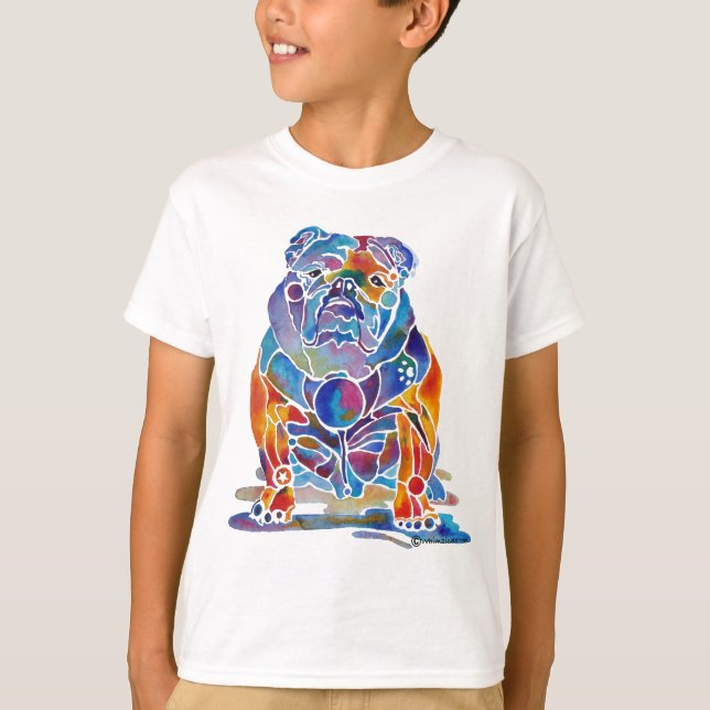 T-shirt English Bulldog (Devant)
