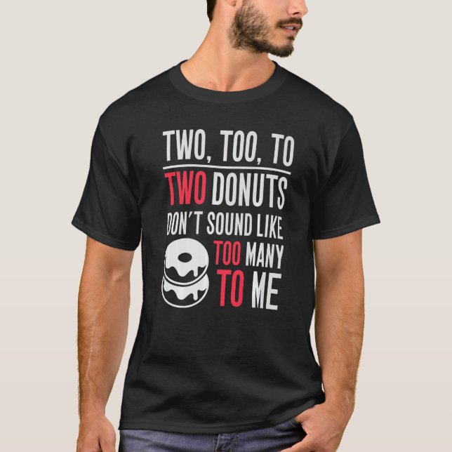 T-shirt English Grammar Elementary School Teacher Two Too  (Devant)