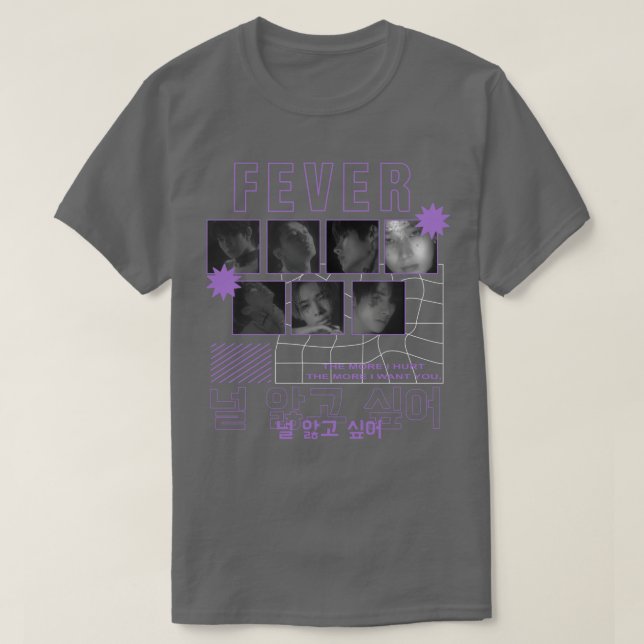 T-shirt ENHYPEN Fever Kpop (Design devant)