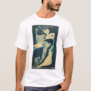 T-shirt Énigme Bleue