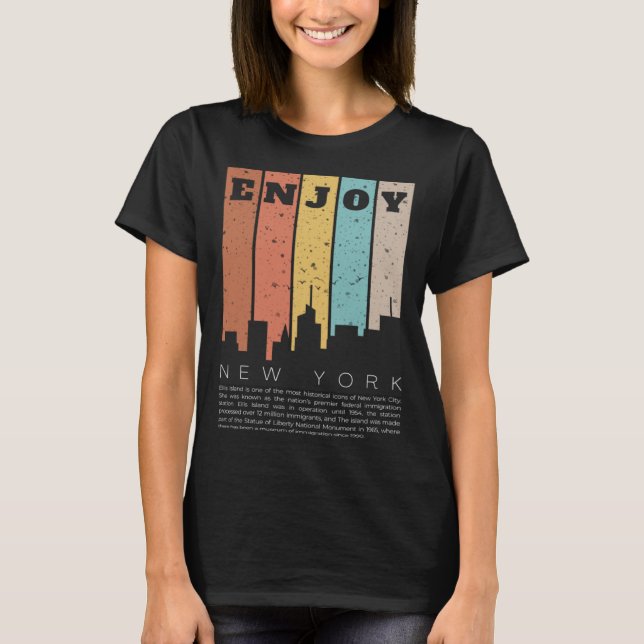 T-shirt Enjoy New York (Devant)