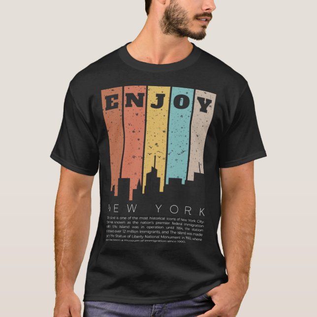 T-shirt Enjoy New York (Devant)