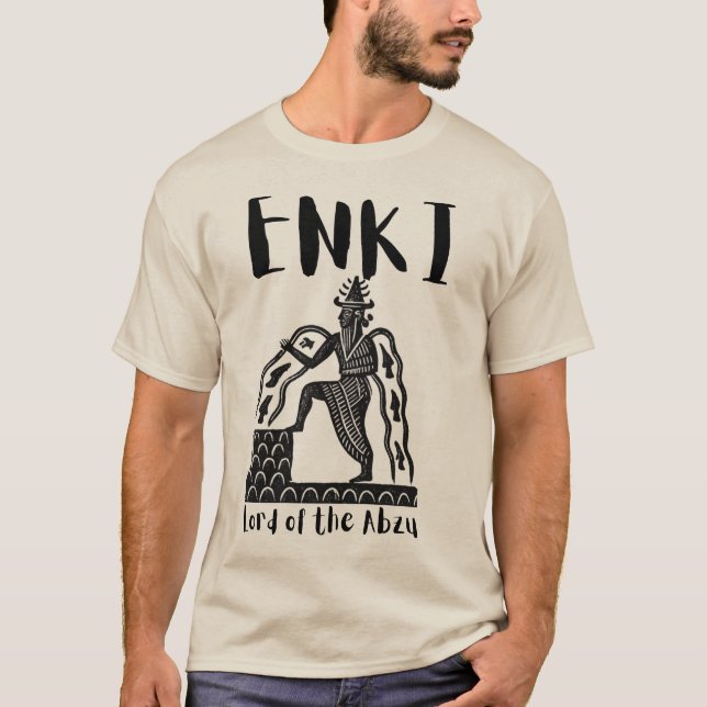 T-shirt Enki Ea Seigneur de l'Abzu (Devant)