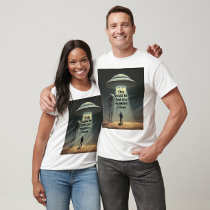 T-shirt Enlèvement d'Aliens