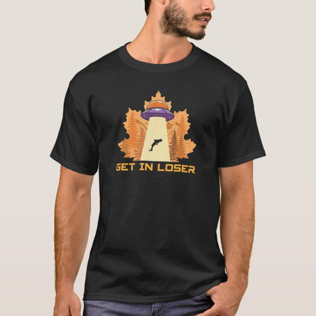 T-shirt Enlèvement d'Aliens et perte de l'OVNI (Devant)