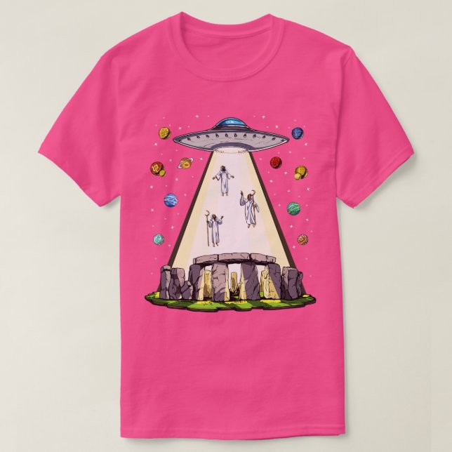 T-shirt Enlèvement de Stonehenge (Design devant)