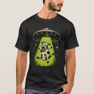 T-shirt Enlèvement de vache extraterrestre Weirdcore Surré