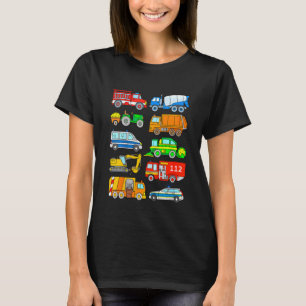 T-shirt Enlèvement des ordures de la brigade des pompiers
