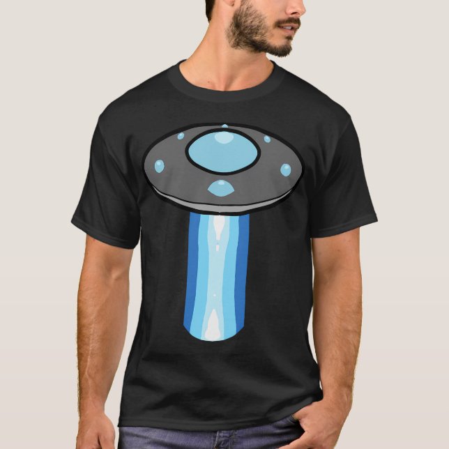 T-shirt Enlèvement d'Ufo (Devant)