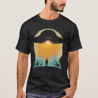 T-shirt Enlèvement d'Ufo Mountain