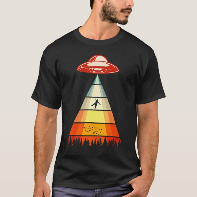 T-shirt Enlèvement Ufo Alien (Devant)