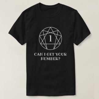T-shirt Enneagram Custom Puis-Je Obtenir Votre Numéro