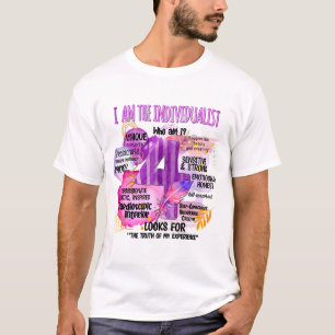 T-shirt Enneagram Type 4 - Je Suis Individualiste
