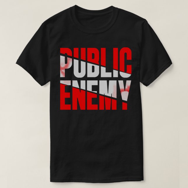 T-SHIRT ENNEMI PUBLIC (Design devant)