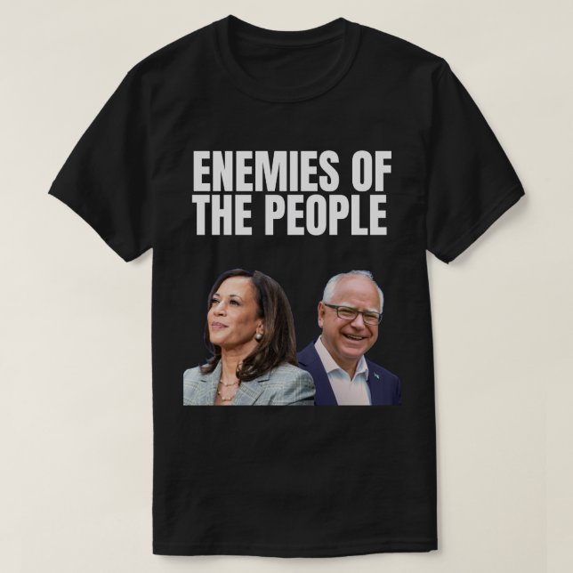 T-shirt Ennemis du peuple (Design devant)