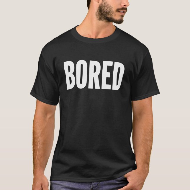T-shirt Ennuyeux (Devant)