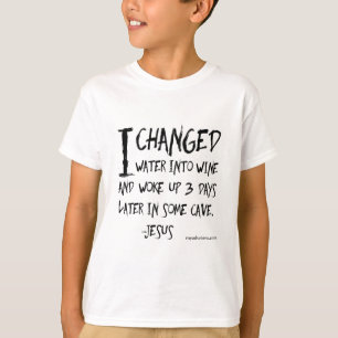 T-shirt Énonciations athées irrévérencieuses et hilare