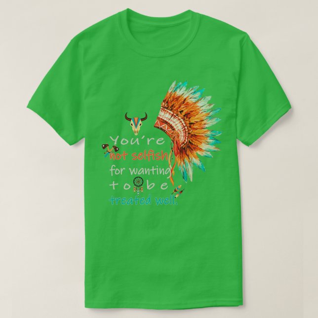 T-shirt Énorme réduction Vous n'êtes pas égoïste pour voul (Design devant)