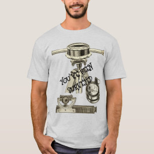 T-SHIRT ENQUÊTE SUR LE SURVEILLANT DES TERRES MESURE GÉOGR