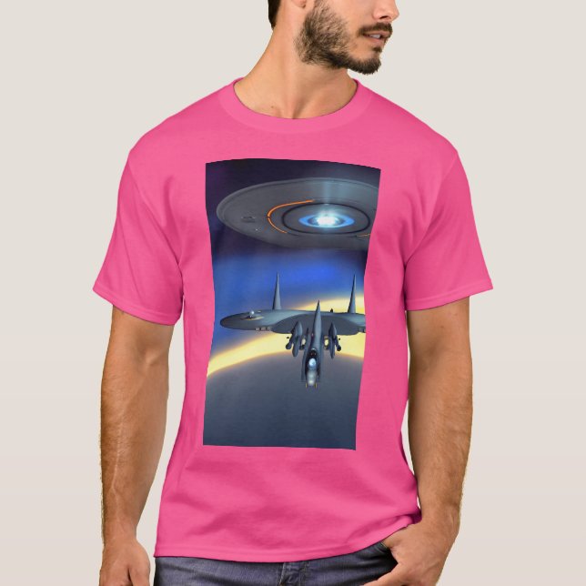 T-shirt Enquête Ufo (Devant)