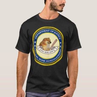 T-shirt Enquêtes sur les obligations fédérales Cheems Doge