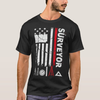 T-shirt Enquêteur du 4 juillet Drapeau patriotique américa