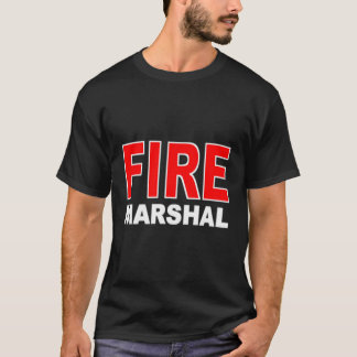 T-shirt Enquêteur général des incendies Commissaire des po