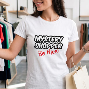 T-shirt Enquêteur mystère drôle Sois gentil - Blague humou