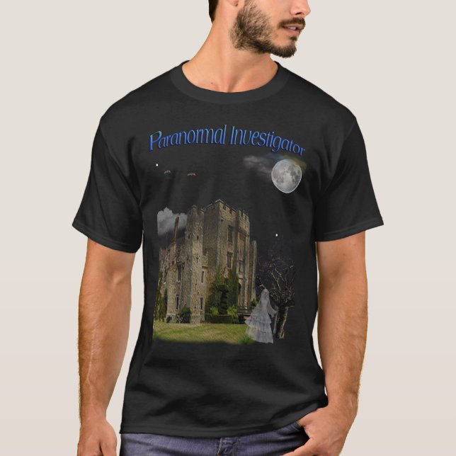 T-shirt Enquêteur paranormal (Devant)
