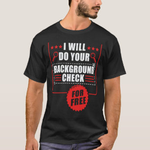 T-shirt Enquêteur Privé Espion Secret Inspecteur de Scène