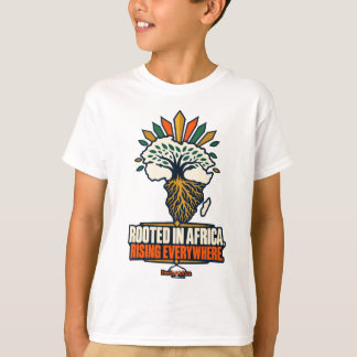 T-shirt Enraciné dans la fierté montante de l'Afrique part