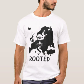 T-shirt Enraciné en Europe