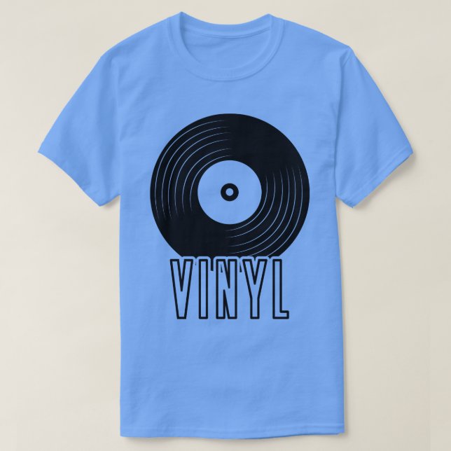 T-shirt Enregistrement de vinyle (Design devant)