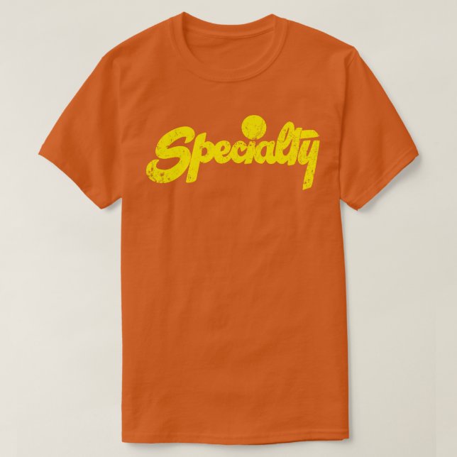 T-shirt Enregistrements de spécialité (Design devant)