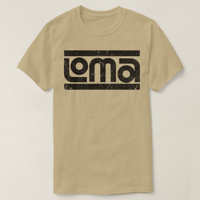 T-shirt Enregistrements LOMA (Design devant)