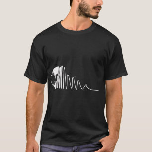 T-shirt Enregistrements musique vague d'amour