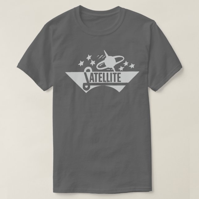 T-shirt Enregistrements par satellite (Design devant)