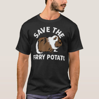 T-shirt enregistrer le cobaye de pomme de terre fourrée _2