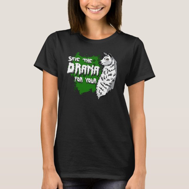 T-shirt Enregistrer Le Drame Pour Votre Amoureux des anima (Devant)