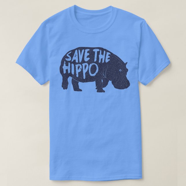 T-SHIRT ENREGISTRER LE HIPPO (Design devant)