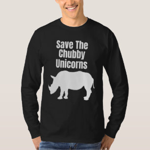 T-shirt Enregistrer le titre Hipster de la licorne de Chub
