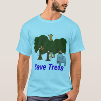 T-shirt Enregistrer les arbres