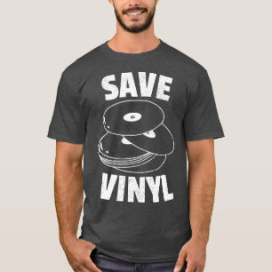T-shirt Enregistrer les disques de vinyle Perturbé les ama